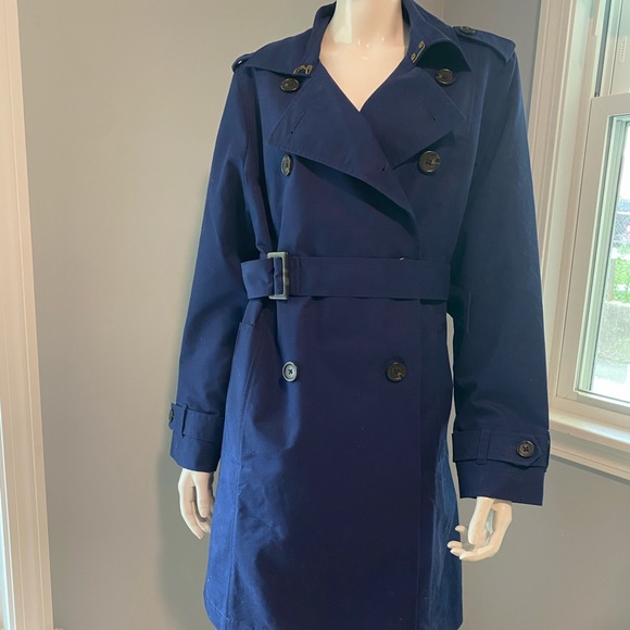 *NWT* L.L. Bean Crosstown Trench Coat - Picture 3 of 11